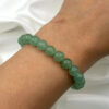 Seetara Green Aventurine Feather Bracelet - Green | One Size- WKW1021 - Image 3