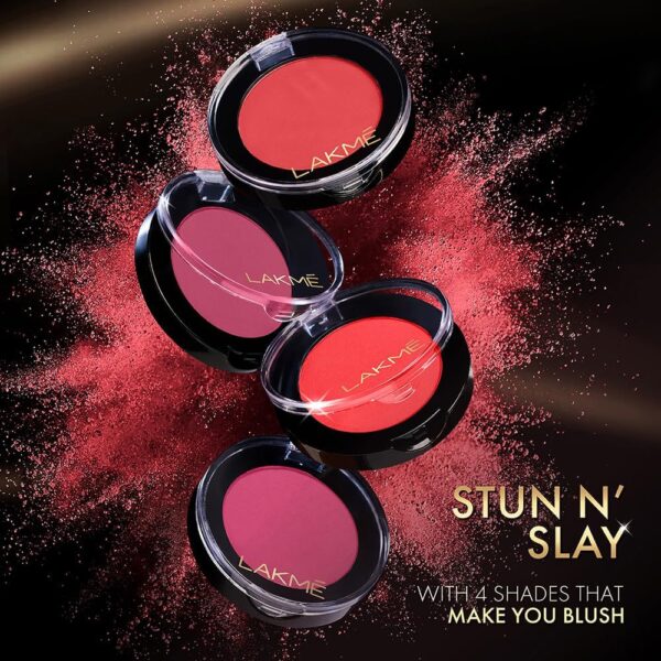 Lakme Blush - Pink | Natural Flush- LPC1007 - Image 3