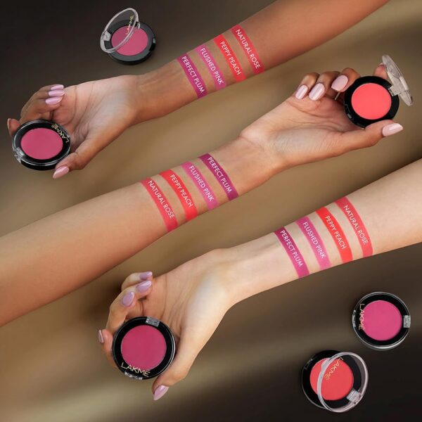 Lakme Blush - Pink | Natural Flush- LPC1007 - Image 4