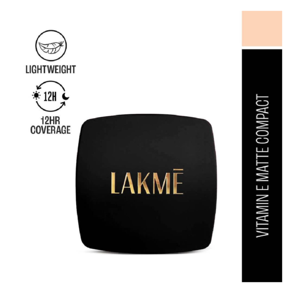 Lakme Compact Powder - Coral | 12 HR Coverage- MPR1014