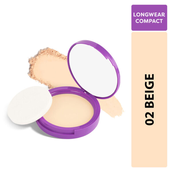SUGAR POP Compact Powder - Beige | Smudgeproof- MPR1020 - Image 2