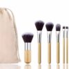 Bronson Professional Soft Bristles Makeup Brush Set With Pouch- AVT1004 - Image 5