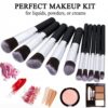 Bronson Professional Premium Makeup Brush Set For Professional Home Use- AVT1006 - Image 2