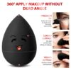 Bronson Professional Black Tear Drop Beauty Blender Sponge- AVT1007 - Image 2