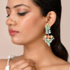 Voylla Bagh E Fiza Colourful Enamel Embellished Earrings- TBC1038 - Image 5