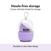 Plush Beauty Blender For Smooth Makeup Application Lilac Lush Makeup Sponge- AVT1016 - Image 4