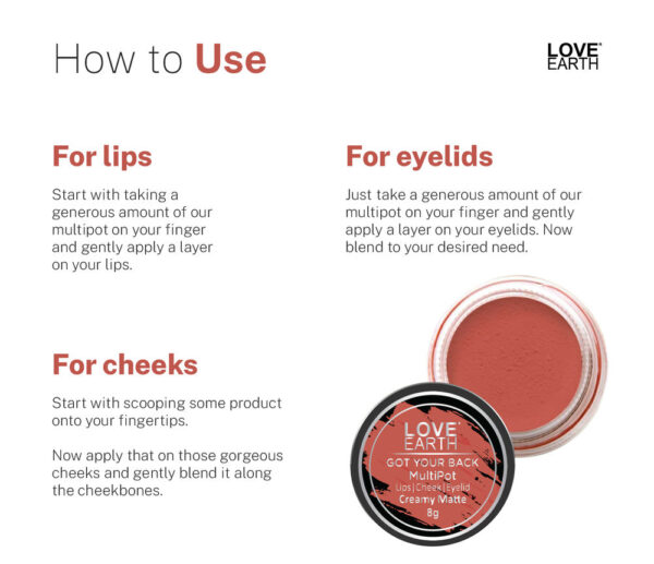 Love Earth Multipot-Got Your Back Coral- LPC1019 - Image 3