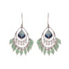 Voylla Bagh E Fiza Green Beads Earrings- TBC1044 - Image 3