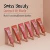 Swiss Beauty Cream It Up Blusher | Buildable & Blendable | Shade- Cheeky Peach, 10ml- LPC1021 - Image 3