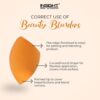 Insight Cosmetics Beauty Blender Sponge Applicator - Orange - AVT1018 - Image 2