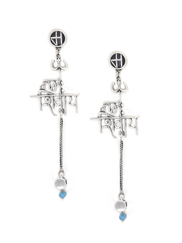 Voylla Moksha Namaha Shivaya Earrings- TBC1047 - Image 3