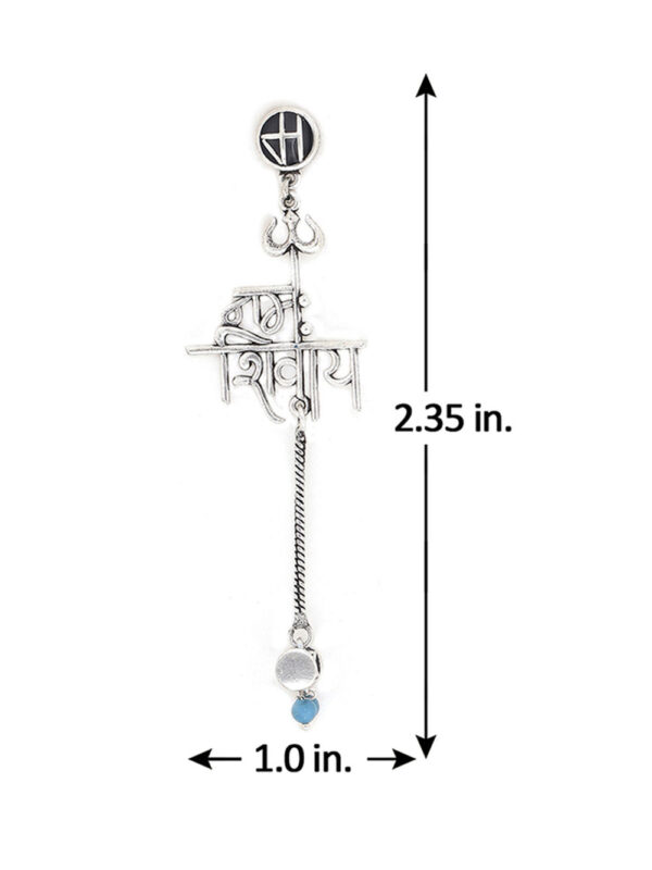 Voylla Moksha Namaha Shivaya Earrings- TBC1047 - Image 4
