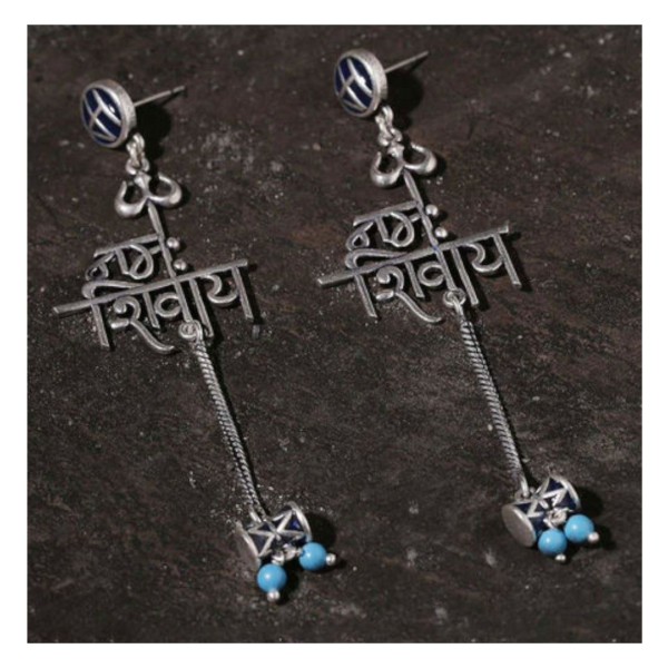 Voylla Moksha Namaha Shivaya Earrings- TBC1047