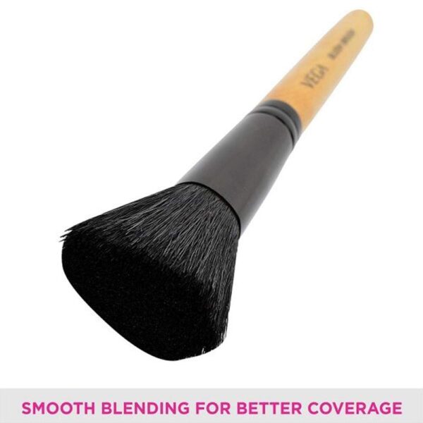 Vega Blush Brush With Wooden Handle Makeup Blush Brush Ev-19- AVT1020 - Image 3