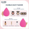 Gubb Beauty Blender Bright Pink Single- AVT1021 - Image 5