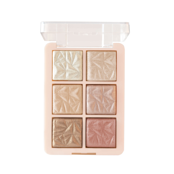 Mars Glowzilla 6 Colour Highlighter Palette (Shade-02)- LPC1030