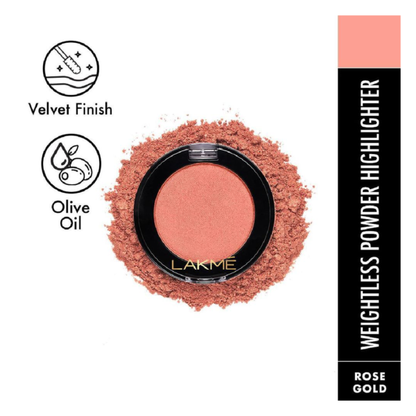 Lakme Faceit Highlighterrosegold H3- LPC1034