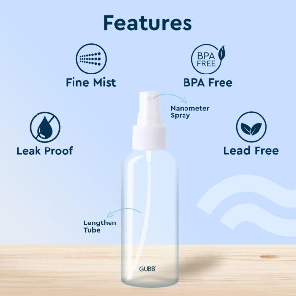 GUBB Travel Atomiser / Spray Bottle- QBH1010 - Image 5