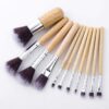 Bronson Professional Soft Bristles Makeup Brush Set With Pouch- XJV1003 - Image 2