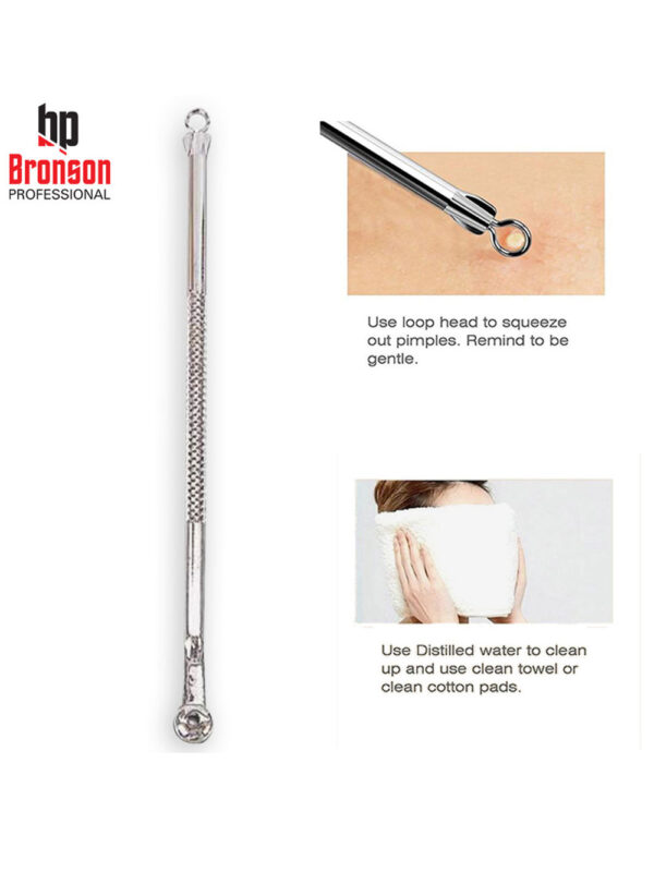 Bronson Professional Black Head Remover Tool - Round- QBH1011 - Image 3