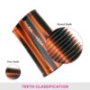 Vega Double Sided Lice Hair Comb - Hmc-37- RTZ1001 - Image 3