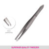 Vega Square Tip Tweezer (Tw-01)- QBH1020 - Image 3