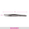 Vega Square Tip Tweezer (Tw-01)- QBH1020 - Image 6