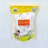 Tulips Cotton White Balls Bag- QBH1031 - Image 3