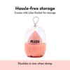 Plush Beauty Sponge For Smooth Makeup Application Peachy Puff Makeup Blender- XJV1020 - Image 2