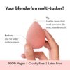 Plush Beauty Sponge For Smooth Makeup Application Peachy Puff Makeup Blender- XJV1020 - Image 4