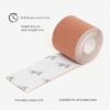 Buttchique Breast Lift Body Tape (6.5 Cm X 5 Meter Roll), Lasts Upto 8-10 Hours (Sand)- RXC1006 - Image 4