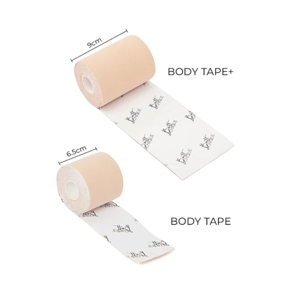 Buttchique Breast Lift Body Tape (6.5 Cm X 5 Meter Roll), Lasts Upto 8-10 Hours (Sand)- RXC1006