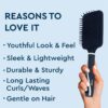 Gubb Vogue Paddle Hair Brush - Large- RTZ1022 - Image 4