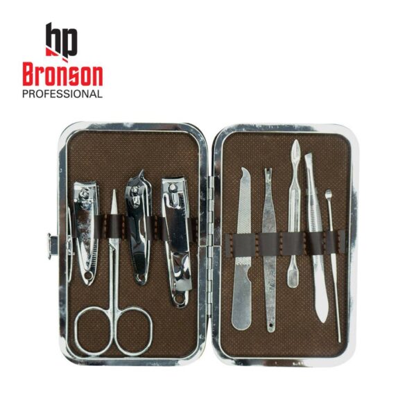 Bronson Professional Manicure Pedicure Kit 9 IN 1- FJR1008