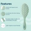 GUBB French Hues Vent Leaf Hair Brush- RTZ1035 - Image 3