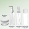 4-Pcs Travel Bottles Kit, Portable Refillable Toiletry Containers Set- ZHK1002 - Image 6