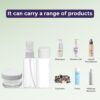 4-Pcs Travel Bottles Kit, Portable Refillable Toiletry Containers Set- ZHK1002 - Image 5