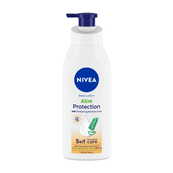 Nivea Aloe Protection SPF 15 Body Lotion- MNX1008