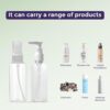 Travel Bottles Kit, Portable Refillable Toiletry Containers Set (Pack 2)- ZHK1005 - Image 6