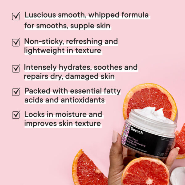 Quench Mon Cherry Intense Moisturizing Body Butter- MNX1013 - Image 5