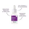 The Derma Co 10% Vitamin C Face Serum With 5% Niacinamide & Hyaluronic Acid For Skin Radiance- ZSX1004 - Image 2