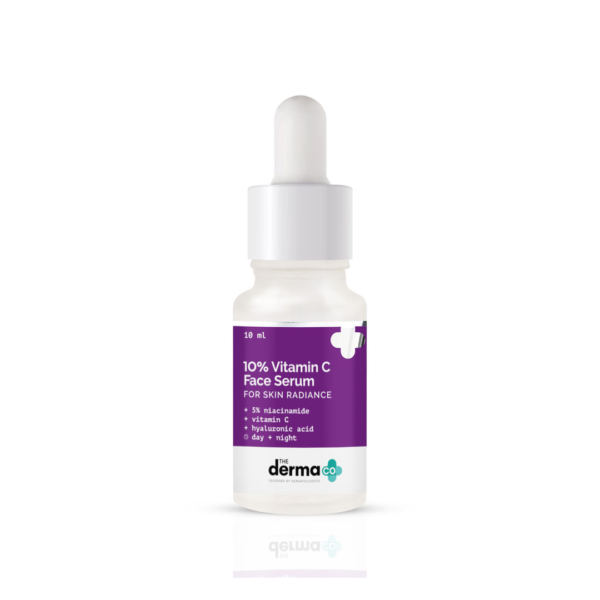 The Derma Co 10% Vitamin C Face Serum With 5% Niacinamide & Hyaluronic Acid For Skin Radiance- ZSX1004