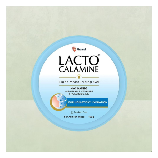 Lacto Calamine Light Gel Face Moisturizer with Niacinamide Hyaluronic Acid- FQF1011