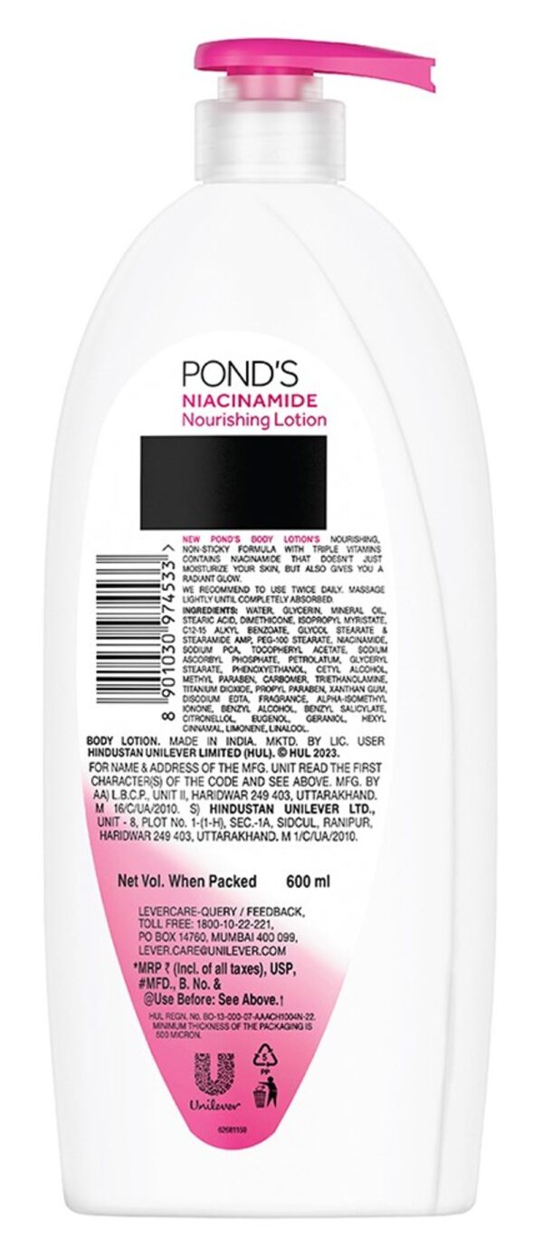 POND'S Niacinamide Nourishing Body Lotion- MNX1025 - Image 2