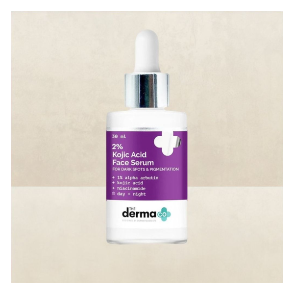 The Derma Co 2% Kojic Acid Face Serum With 1% Alpha Arbutin & Niacinamide For Dark Spots And Pigmentation- ZSX1009