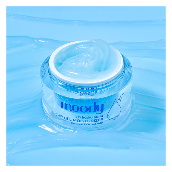 Moody 7D Hydro Burst 100Hr Gel Moisturizer With Hyaluronic & Coconut Water (50 Gm)- FQF1016