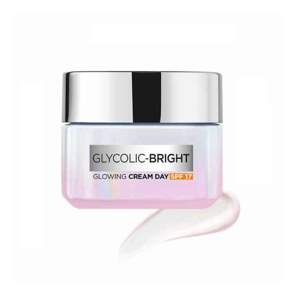 L'Oreal Glycolic Bright Day Cream With Spf 17- FQF1018