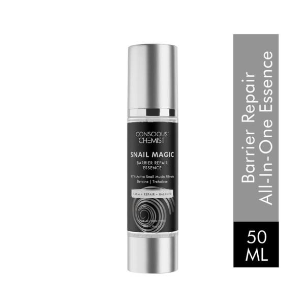 Conscious Chemist Snail Magic Skin Barrier Repair Essence Serum | 97% Active Snail Mucin Filtrate- ZSX1014