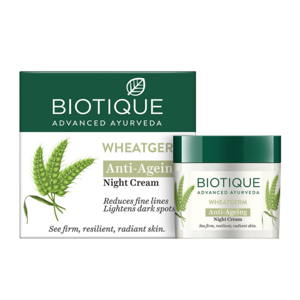 Biotique Wheatgerm Anti-Ageing Night Cream- FQF1023