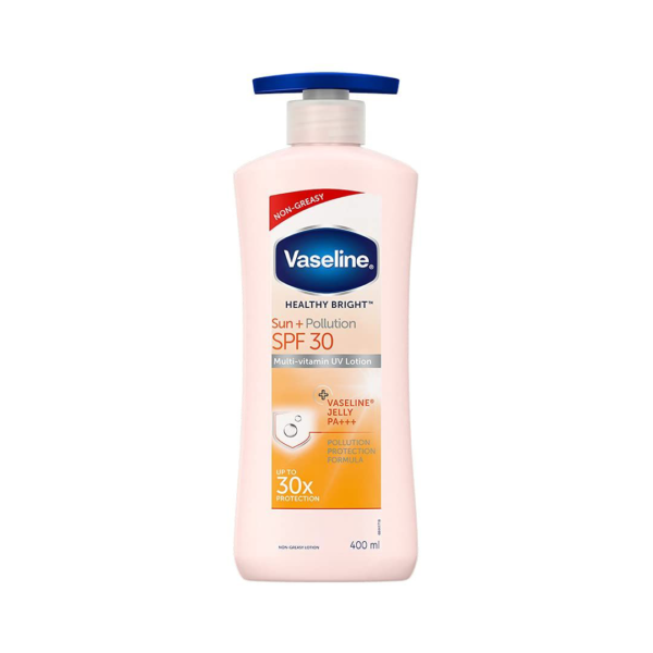 Vaseline Sun + Pollution Protection Spf 30 Body Lotion Upto 30X Sun Protection- MNX1045